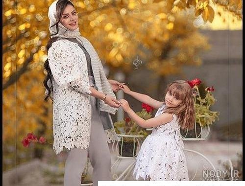  عکس فیک مادر دختری طبیعی