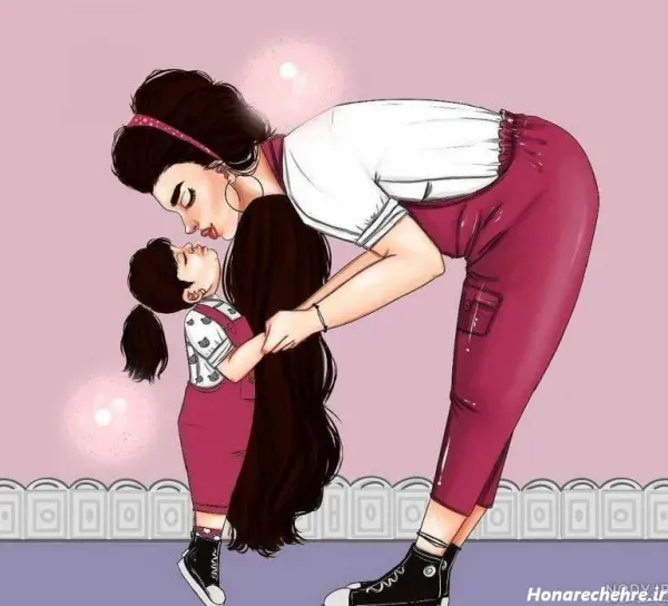  عکس مادر و دختر بزرگ برای پروفایل