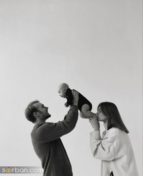  عکس پدر و مادر و دختر برای پروفایل