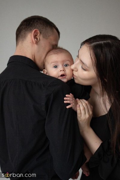  عکس پدر و مادر و دختر برای پروفایل