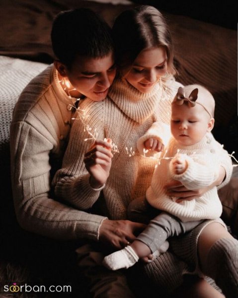  عکس پدر و مادر و دختر برای پروفایل