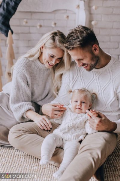  عکس پدر و مادر و دختر برای پروفایل