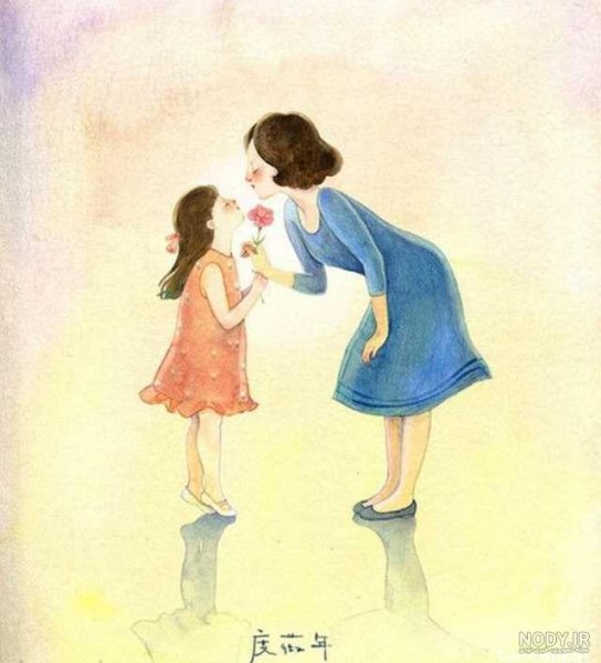  عکس مادر و دختر فانتزی