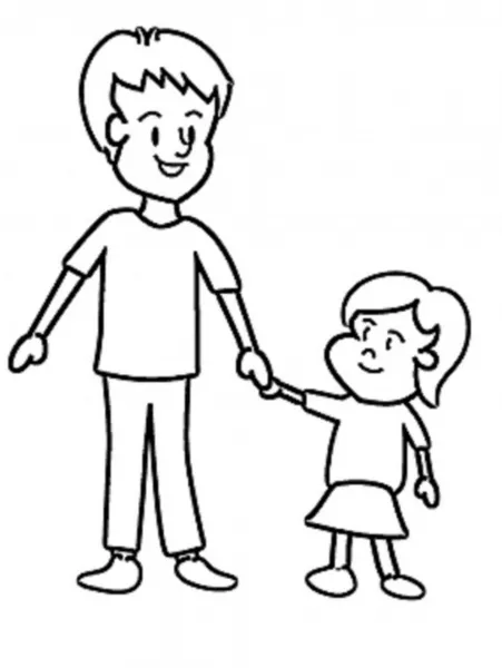  عکس پروفایل پدر دختری کارتونی