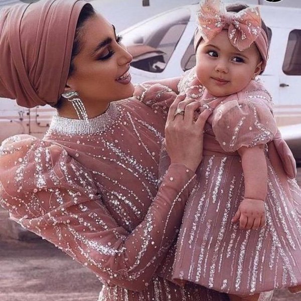  عکس مادر دختری لاکچری