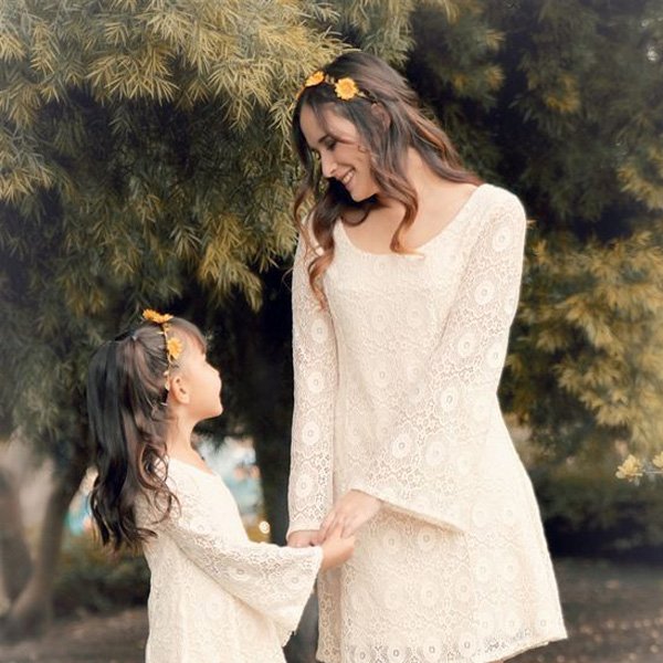  عکس مادر دختری لاکچری