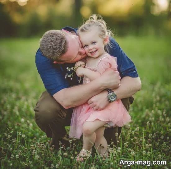  40 عکس پدر دختری زیبا