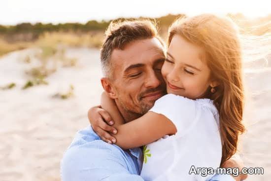  40 عکس پدر دختری زیبا