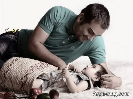  40 عکس پدر دختری زیبا