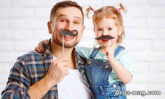  40 عکس پدر دختری زیبا