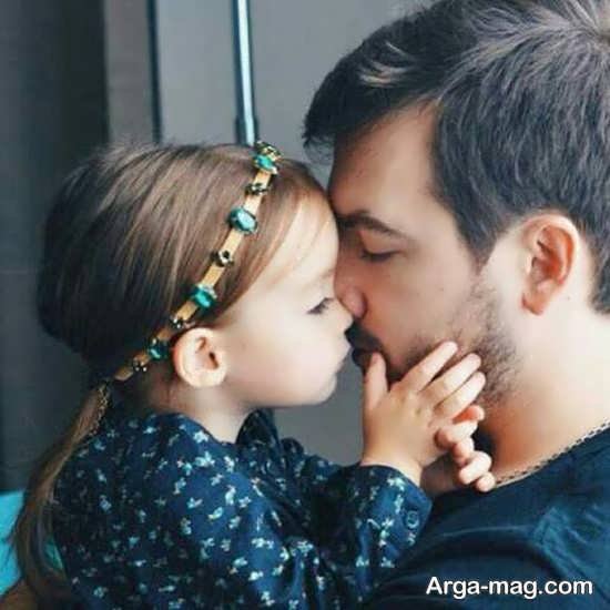  40 عکس پدر دختری زیبا