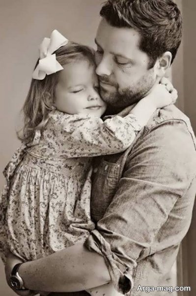  40 عکس پدر دختری زیبا