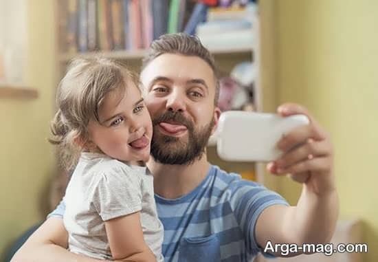  40 عکس پدر دختری زیبا