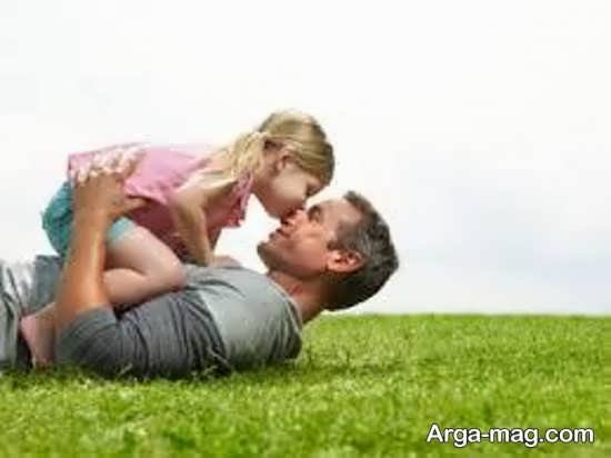  40 عکس پدر دختری زیبا