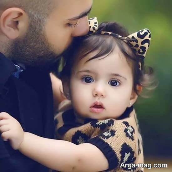  40 عکس پدر دختری زیبا