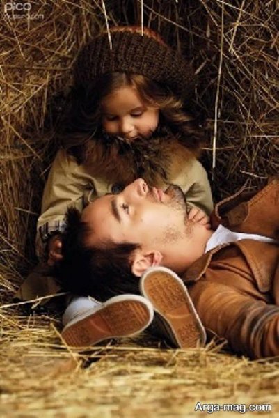  40 عکس پدر دختری زیبا