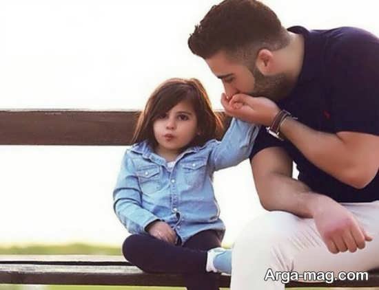  40 عکس پدر دختری زیبا