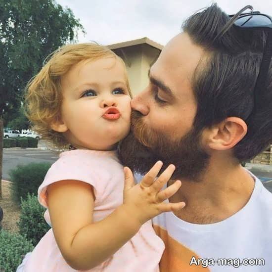  40 عکس پدر دختری زیبا