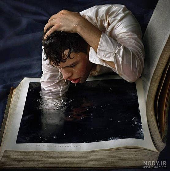 عکس درس خوندن فیک