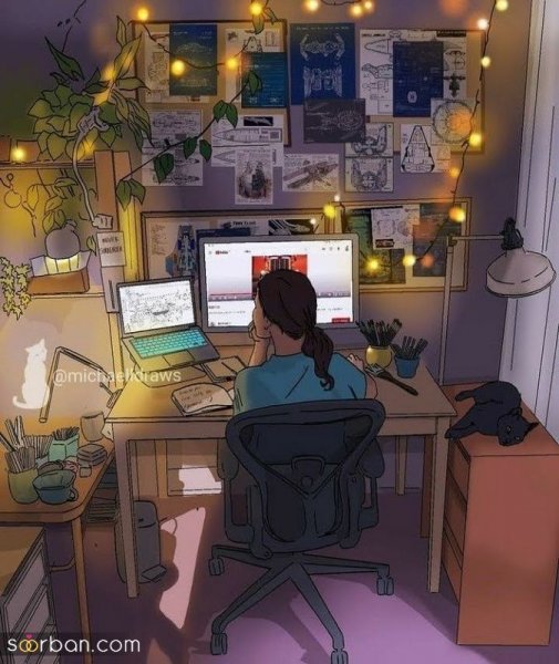  پروفایل درسی دخترانه کیوت