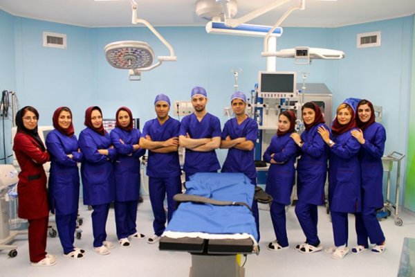 عکس جای بخیه عمل قلب