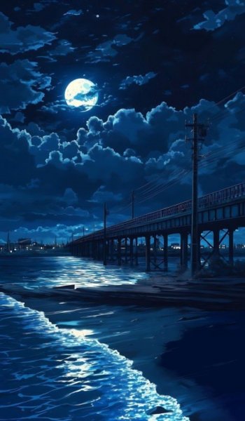  عکس آسمان شب غمگین