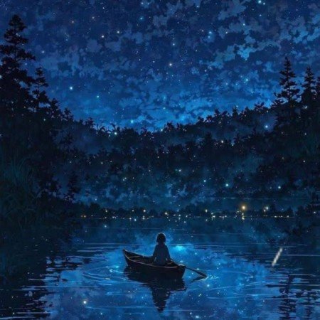  عکس آسمان شب غمگین