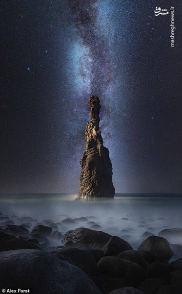  عکس آسمان پر ستاره واقعی