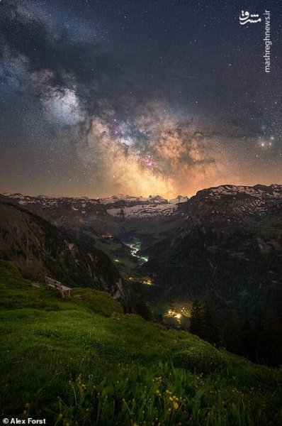  عکس آسمان پر ستاره واقعی