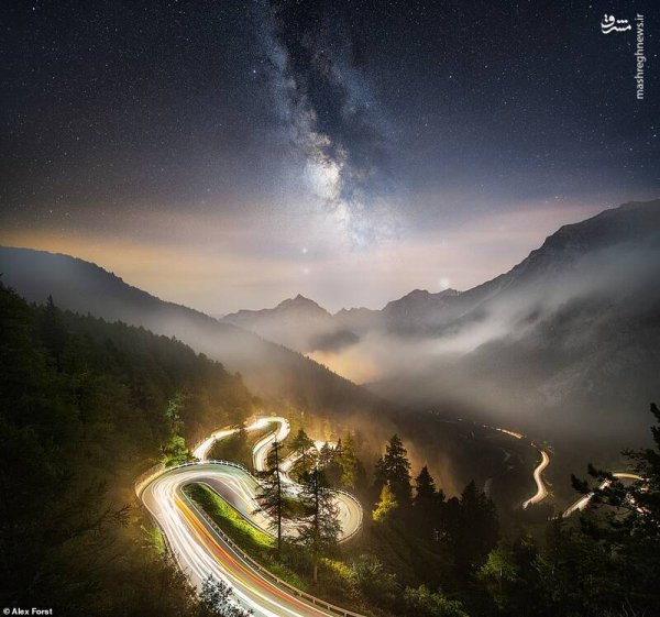  عکس آسمان پر ستاره واقعی