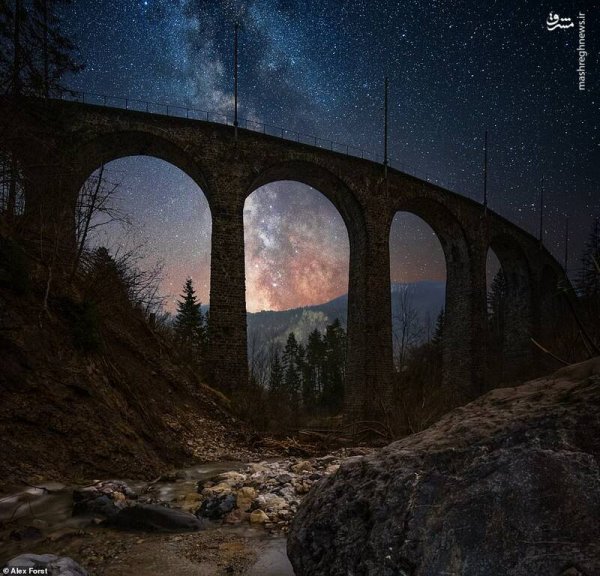  عکس آسمان پر ستاره واقعی