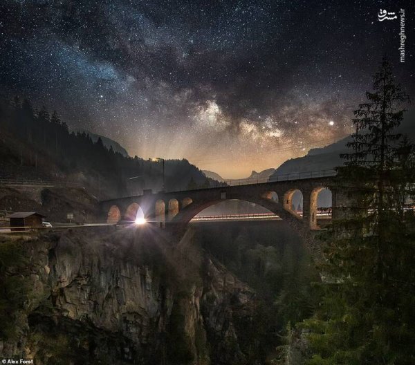  عکس آسمان پر ستاره واقعی