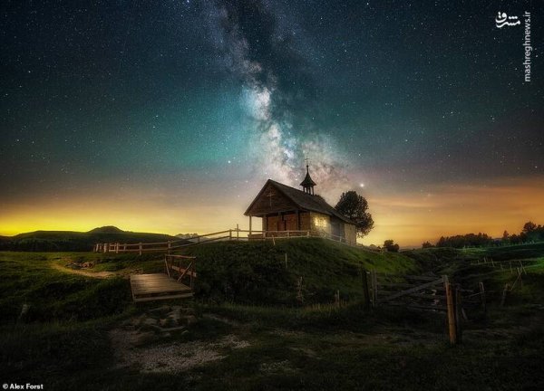  عکس آسمان پر ستاره واقعی