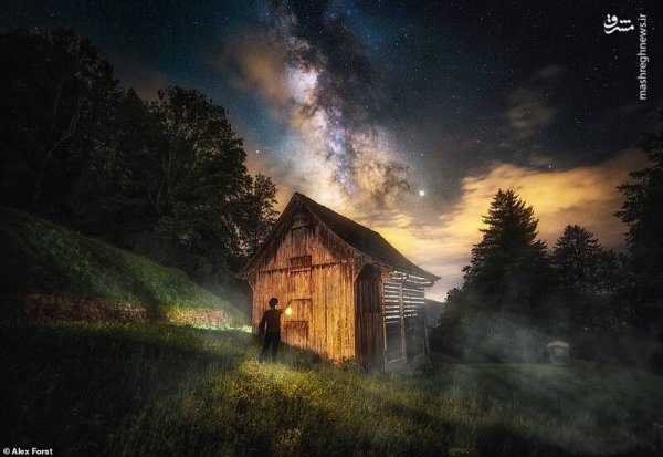  عکس آسمان پر ستاره واقعی