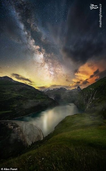  عکس آسمان پر ستاره واقعی