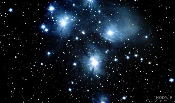  عکس ستاره واقعی در شب از نزدیک