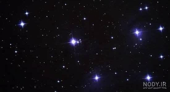  عکس ستاره واقعی در شب از نزدیک