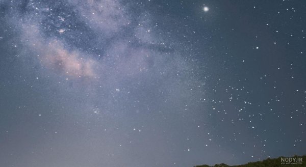  عکس ستاره واقعی در شب از نزدیک