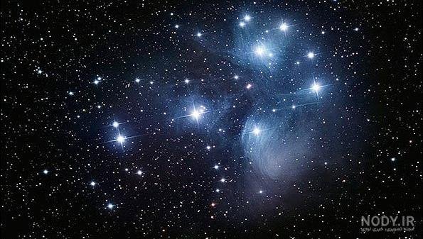  عکس ستاره واقعی در شب از نزدیک