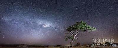  عکس ستاره واقعی در شب از نزدیک