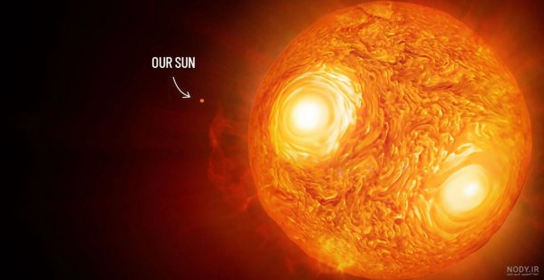  عکس ستاره واقعی در فضا