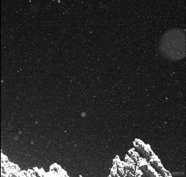 عکس واقعی ستاره دنباله دار