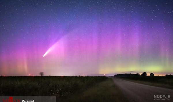  عکس واقعی ستاره دنباله دار