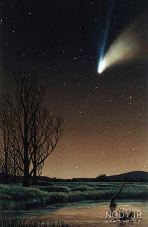  عکس واقعی ستاره دنباله دار