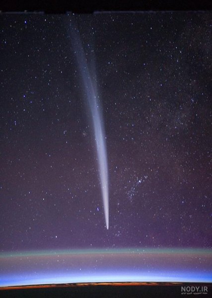  عکس واقعی ستاره دنباله دار
