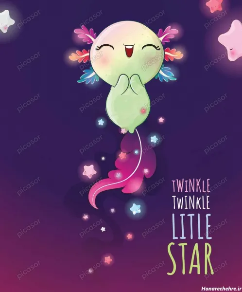  عکس ستاره فانتزی کارتونی