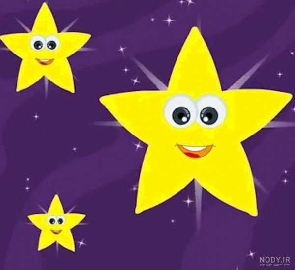  عکس ستاره زیبا نقاشی