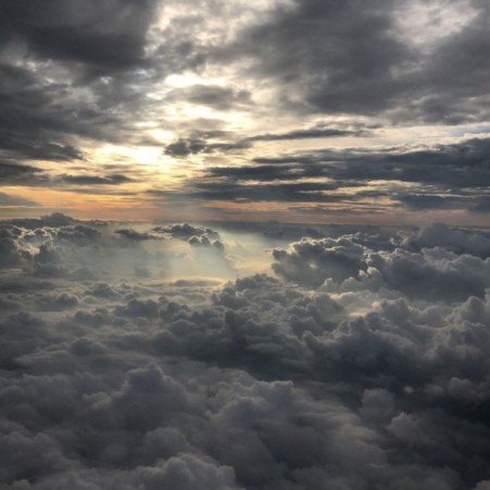  عکس آسمان ابری