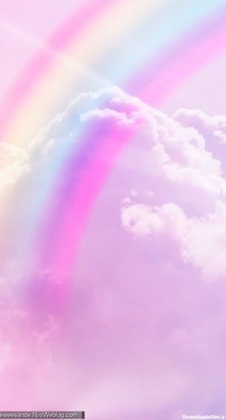  عکس ابر فانتزی صورتی