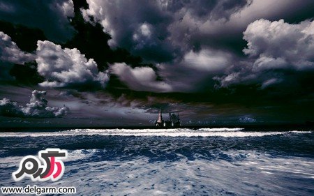  عکس ابر های ترسناک